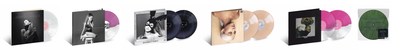 Ariana Grande is relaunching all five studio albums plus her ?Christmas & Chill' EP in custom color vinyl, available exclusively via her online store December 6. In addition, Ariana's first three albums, ?Yours Truly,' ?My Everything' and ?Dangerous Woman,' will also be available in black vinyl.