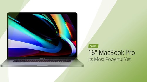 Apple Launches 16" MacBook Pro, Its Most Powerful Yet