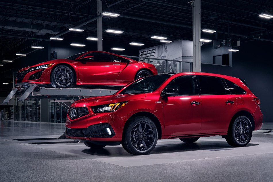 The MDX PMC Edition is the latest limited edition vehicle from Acura’s prestigious Performance Manufacturing Center (PMC) in Marysville, Ohio. (PRNewsfoto/Acura)