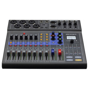Zoom LiveTrak L-8 Portable 8-Channel Digital Mixer and Multitrack Recorder; Now in Stock at B&amp;H