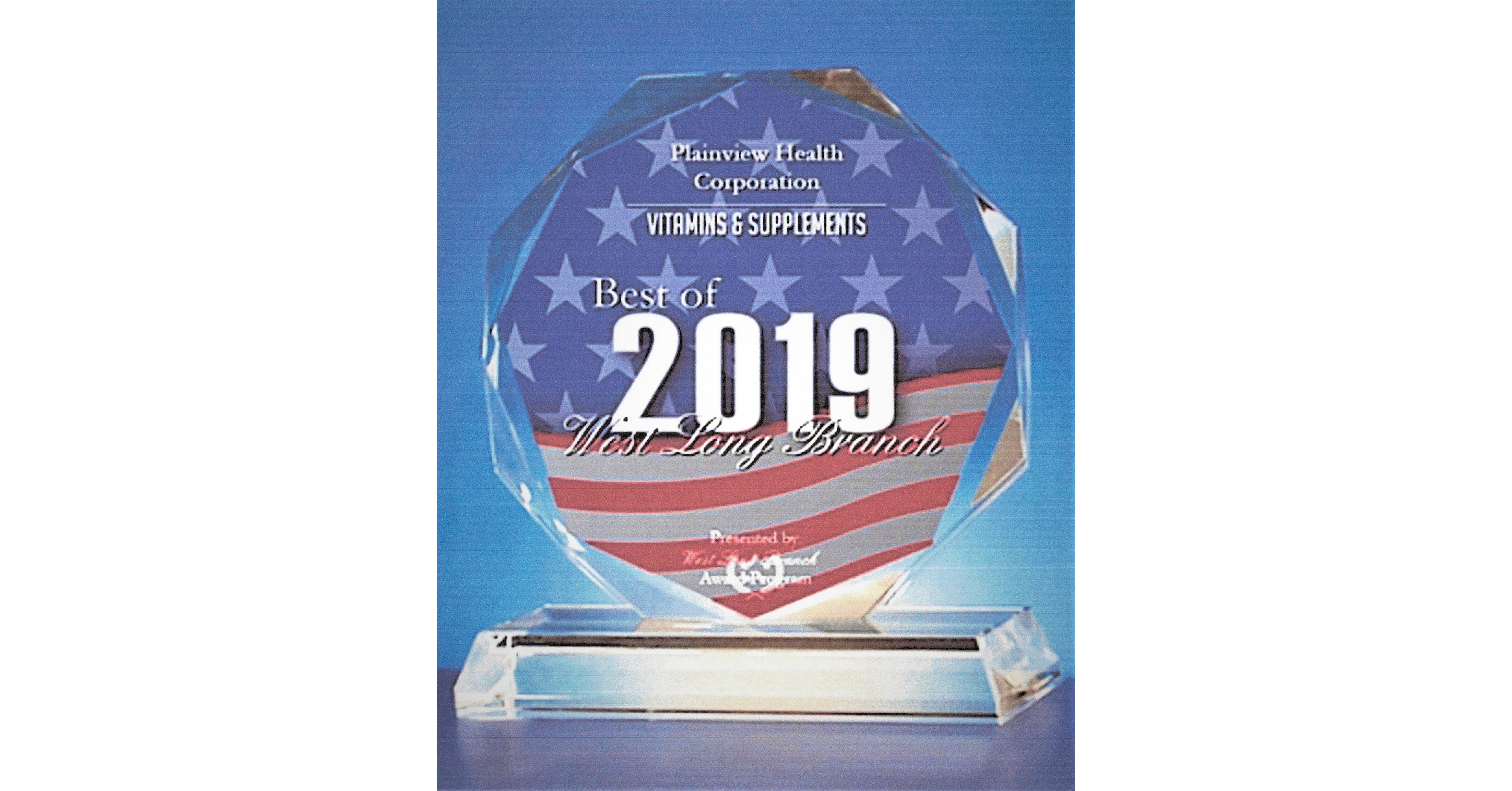 Plainview Health Corp Receives 2019 Best of West Long Branch Award