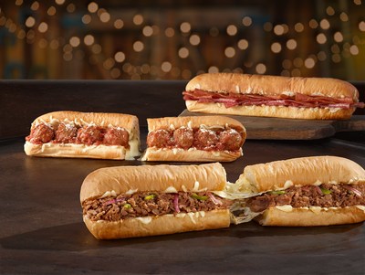 The Ultimate Cheesy Garlic Bread returns!  For a limited time only, guests can enjoy the “ultimate” twist on three classic Subway sandwiches – NEW! Ultimate Steak, Ultimate Meatball Marinara, and Ultimate Spicy Italian.