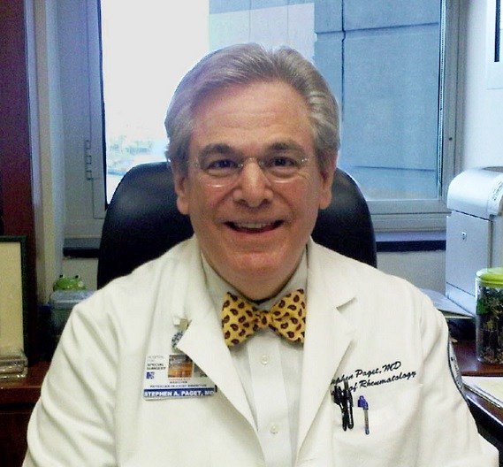 Stephen A. Paget, MD, FACP, FACR, MACR, is recognized by Continental Who's Who
