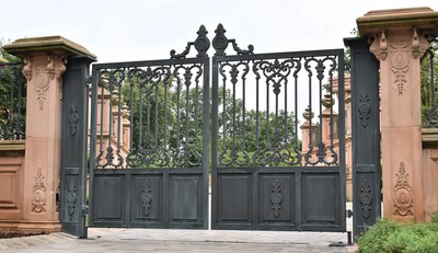 Bronze Finished Gate