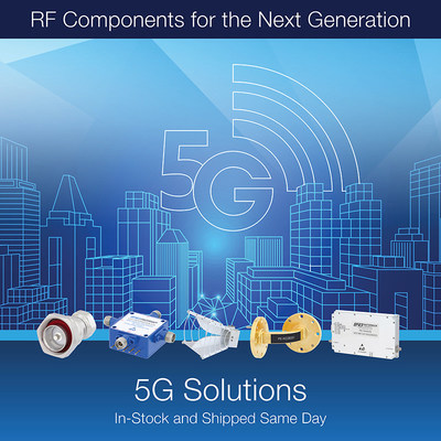 Pasternack宣布推出完备的5G方案产品组合