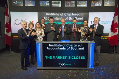 Institute of Chartered Accountants of Scotland (ICAS) Closes the Market (CNW Group/TMX Group Limited)