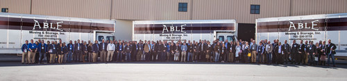 125 Independent movers toured multiple  Able Moving & Storage locations to kick off the first ever American Moving and Storage Association Independent & Small Movers Conference. Able's Leadership Team showcased its best operational practices, and walked attendees through Residential, International, and Commercial divisions. Able strongly believes that sharing information with their peers will benefit the Independent moving market.
