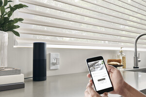 Graber Introduces Innovations In Motorization: Virtual Cord™ App And Rechargeable Battery Power Options For Motorized Shades