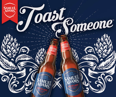 Samuel Adams asks America to "Toast Someone" this holiday season