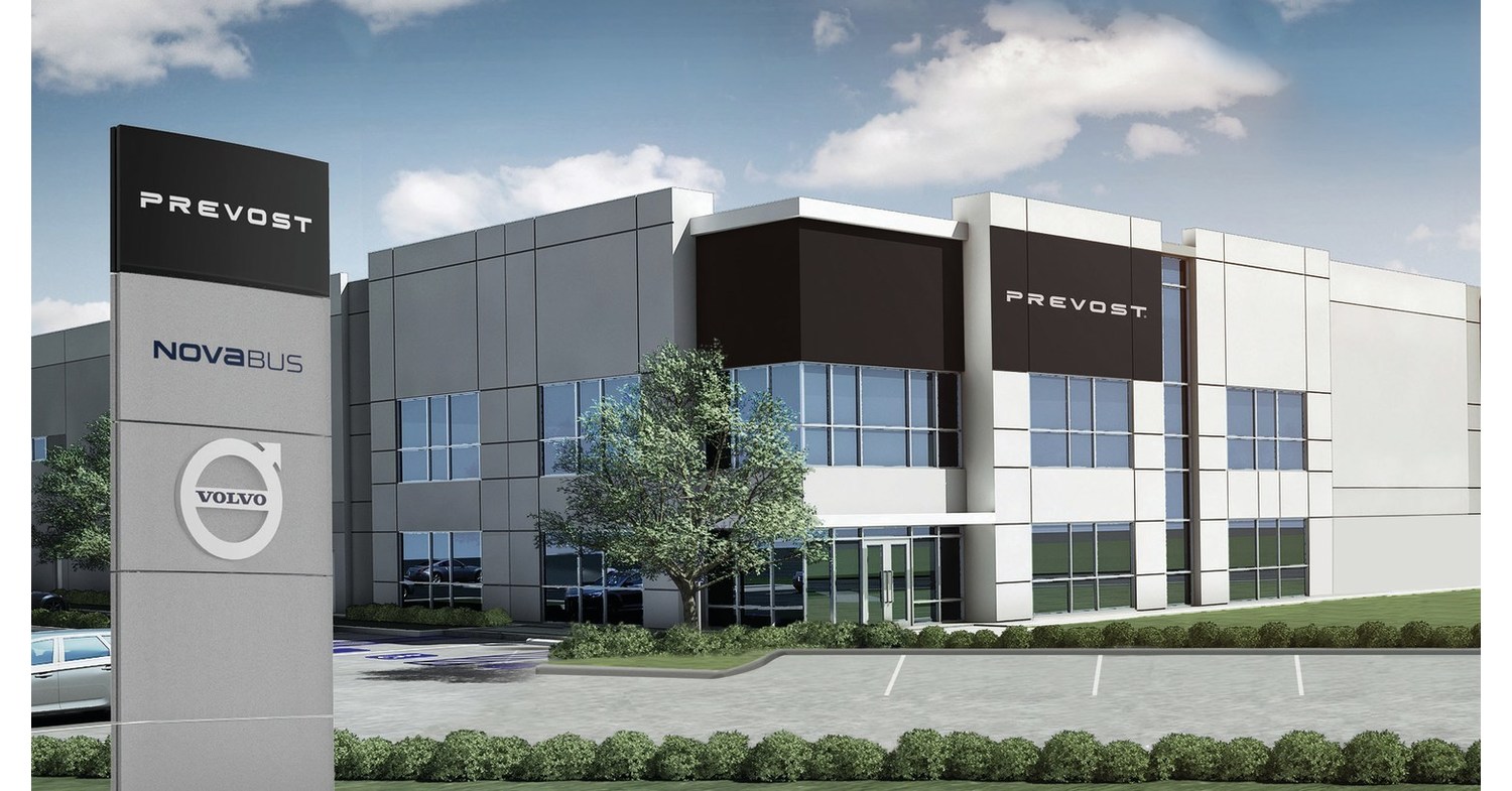 Prevost celebrates the opening of its largest service center in North  America