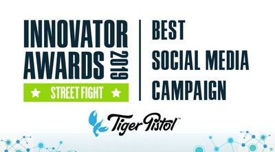 Tiger Pistol Wins Best Social Media Campaign in Street Fight Innovator Awards