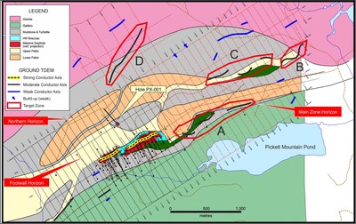 Figure 3 Geology Plan Map (CNW Group/Wolfden Resources Corporation)