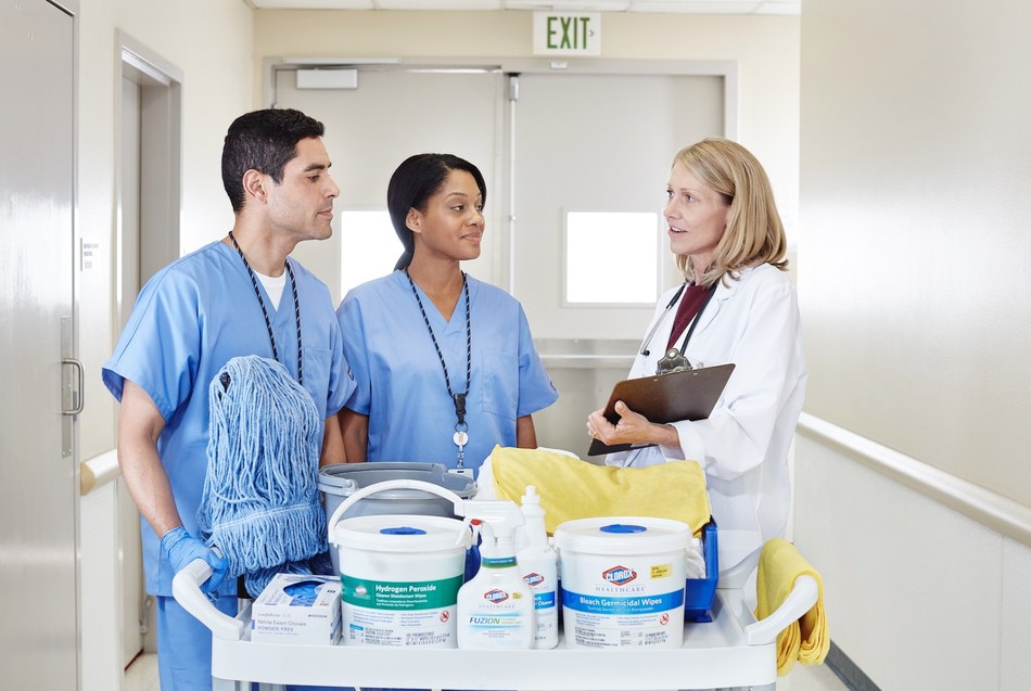 Preventing the spread of the flu, which causes about 12,200 hospitalizations and 3,500 deaths in Canada each year, requires vigilance and proper disinfection of surfaces. (CNW Group/Clorox Healthcare Canada)