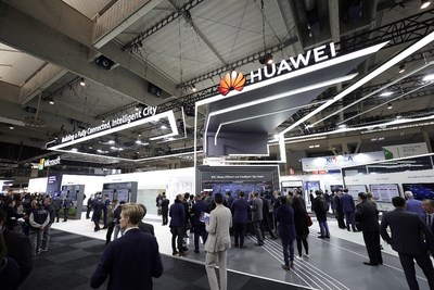 Durante o SCEWC, a Huawei apresentou suas mais recentes soluções de cidades inteligentes (PRNewsfoto/Huawei)