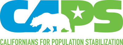 CAPS logo #CAPSweb (PRNewsfoto/Californians for Population Stabilization)