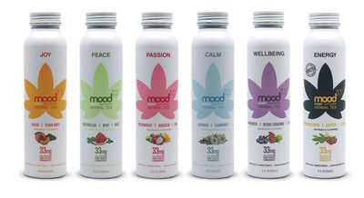 mood33 Launches New Line of Hemp-Infused Herbal Teas