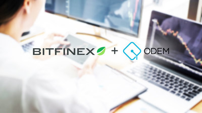 BitFinex and ODEM collaboration announcement (PRNewsFoto/ODEM)