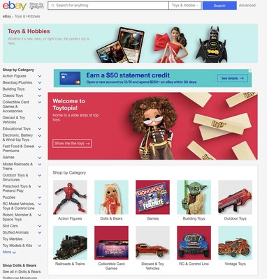 Shoppers everywhere will be able to explore the toy book online, and can discover more coveted holiday toys and gifts at eBay’s ultimate Toytopia destination (eBay.com/toytopia) all season long.