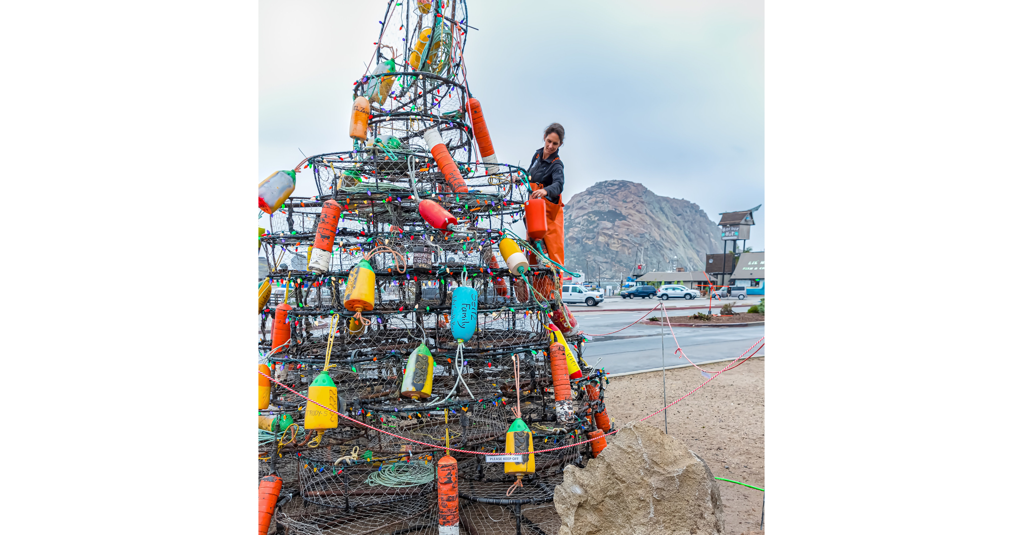 Have a Nautical Holiday in Morro Bay Citywide Crab Pot Tree Lighting