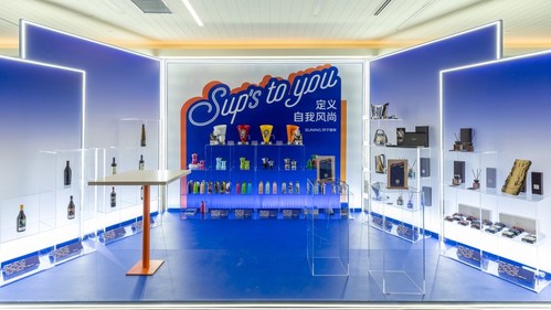 The Exhibition Area for Suning International