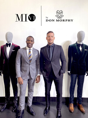 Kathy Ireland Worldwide Brand MI VI Partners With Award-Winning Menswear Label Don Morphy For Custom Suit Collection