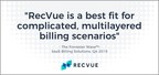 RecVue Recognized in "SaaS Billing Solutions" Report by Independent Research Firm