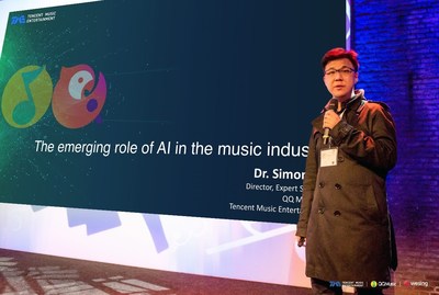 Dr. Simon Lui representing QQ Music and WeSing shared on “The Emerging Role of AI in the Music Industry” at the ISMIR conference
