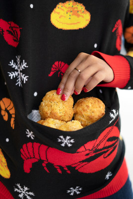 red lobster christmas sweater