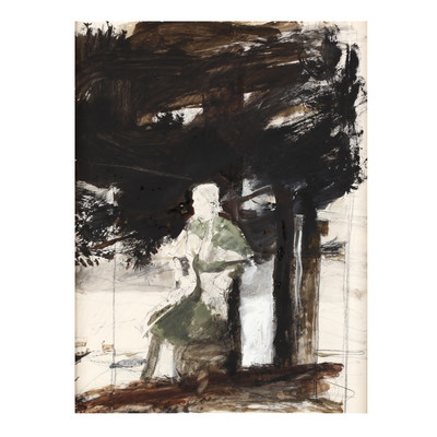 Andrew Wyeth: Cape Coat (Helga)