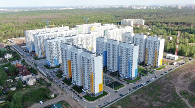 City of Voronezh . Residential areas in Russia was built in eight month by Formator technologies with the help of Russian ? Red Machines?.