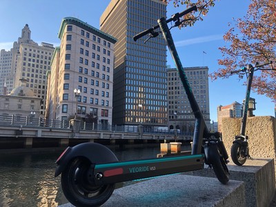 VeoRide's industry leading shared e-scooters hit the streets of Providence to offer sustainable last mile transportation option