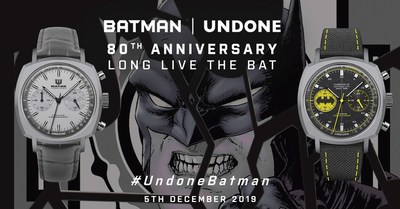 The UNDONE x BATMAN 80th Anniversary Collection pays homage to perhaps two of the most definitive eras in Batman’s evolution; The Caped Crusader and The Dark Knight.