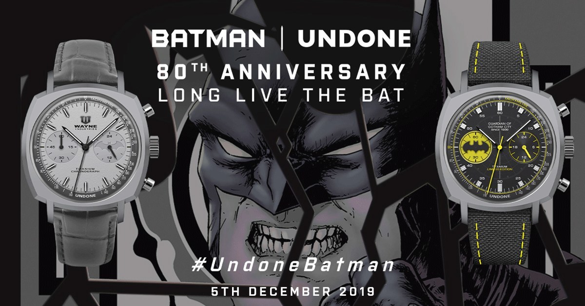Undone X Batman 80th Anniversary Collection Long Live The Bat