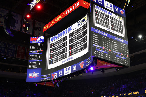 FOX BET BECOMES AN OFFICIAL PARTNER OF THE PHILADELPHIA 76ERS