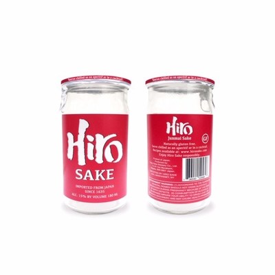 Award-winning Hiro® Sake Announces The Debut Of Hiro Single Serve Cup Sake