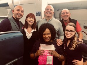 Online Trading Academy Atlanta and Bulls &amp; Bears Radio Kick-Off the Season of Giving: Raising and Matching Record-High Donation of $11,000 on Delta Flight for Cancer Research.