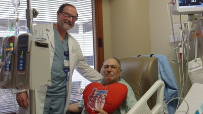 Cardiothoracic surgeon Lyle Joyce, MD, performed rodeo cowboy Chuck Newman's second heart transplant at Froedtert & the Medical College of Wisconsin. Dr. Joyce also performed Newman's first heart transplant 31 years ago.