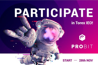 Take part in Torex IEO on ProBit exchange