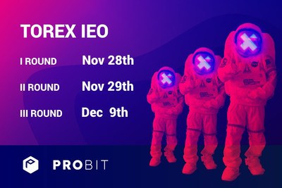 Torex IEO starts on November 28th