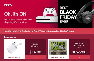 New deals drop every hour on Black Friday and Cyber Monday. Shoppers can score big on must-have items across electronics, fashion, toys, collectibles, home and sporting goods.