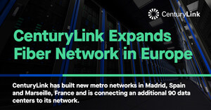 CenturyLink expande la red de fibra en Europa