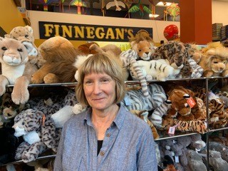 Karen Leppmann, owner of Finnegan's Toys & Gifts