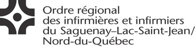 Logo : Ordre rgional des infirmires et infirmiers du Saguenay?Lac-Saint-Jean (Groupe CNW/Ordre des infirmires et infirmiers du Qubec)
