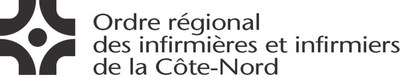 Logo : Ordre rgional des infirmires et infirmiers de la Cte-Nord (Groupe CNW/Ordre des infirmires et infirmiers du Qubec)
