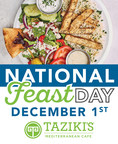 Taziki's Mediterranean Café Celebrates Annual National Feast Day with Giveaway