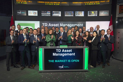TD Asset Management Inc. Opens the Market (CNW Group/TMX Group Limited)