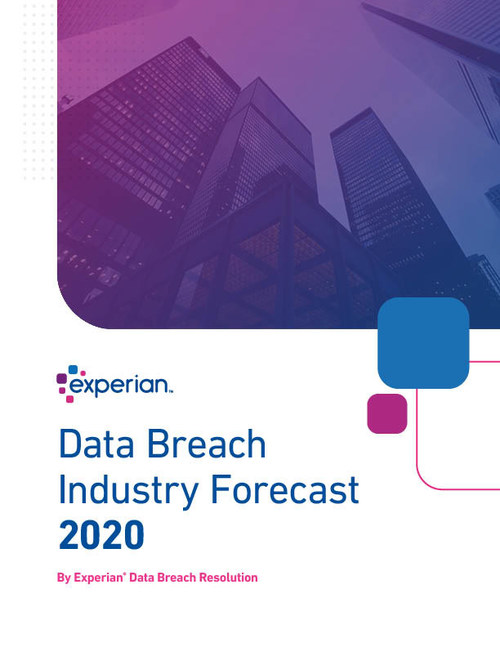 Experian Data Breach Industry Forecast for 2020 can be downloaded at visit https://www.experian.com/data-breach/data-breach-industry-forecast.html.