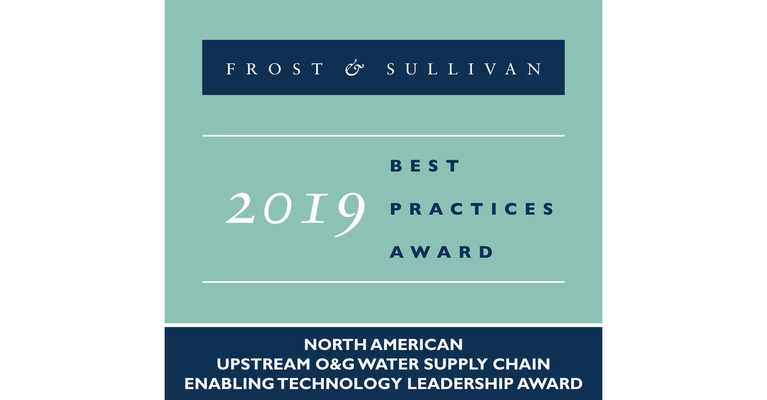 Sourcewater Awarded by Frost & Sullivan for Its Digital Water Intelligence Platform for the Energy Industry - PRNewswire