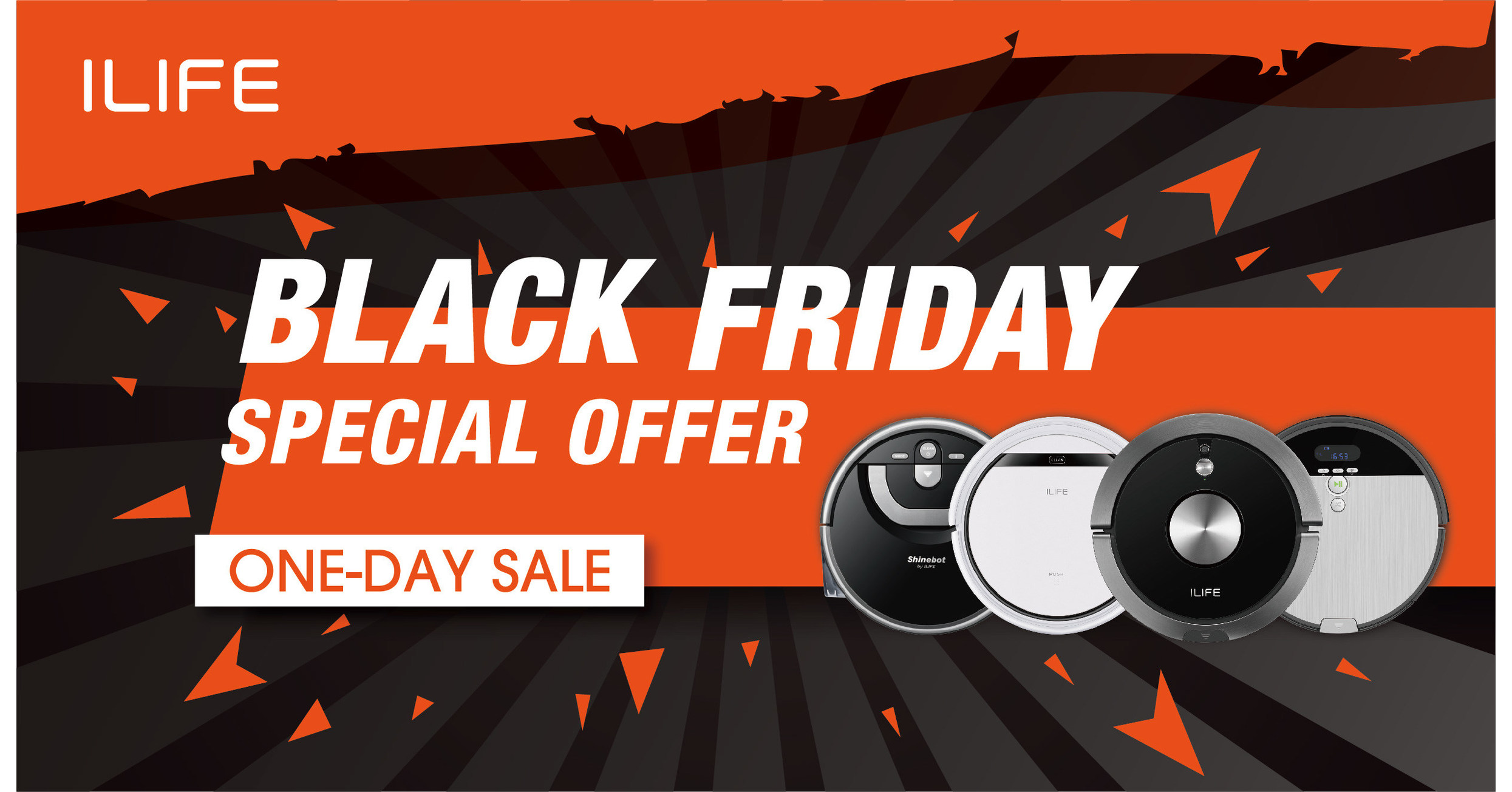 ILIFE to Promote BestSelling Robotic Vacuums on Black Friday