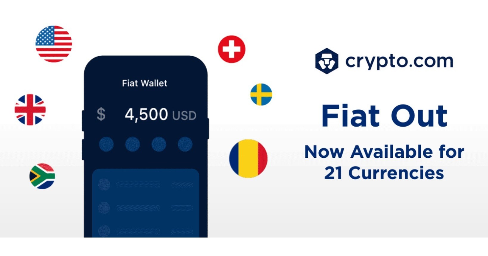 Crypto Fiat Out 21 Currencies
